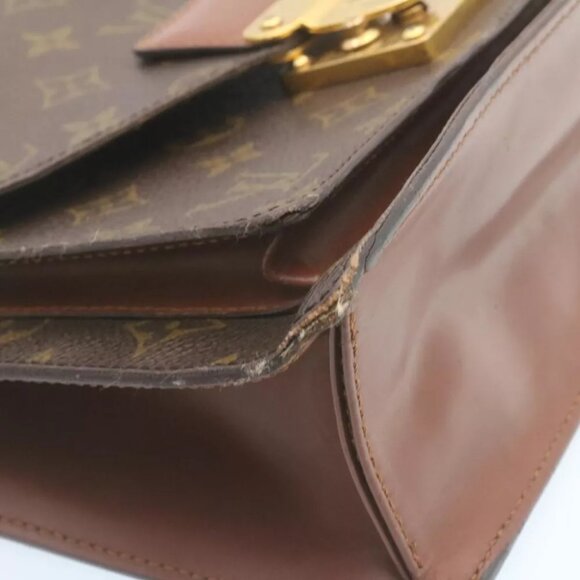 LOUIS VUITTON Monogram Monceau 2Way Hand Bag M51185 LV Auth jk753 - Picture 6 of 16